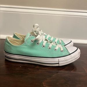 Teal Converse W8 M6